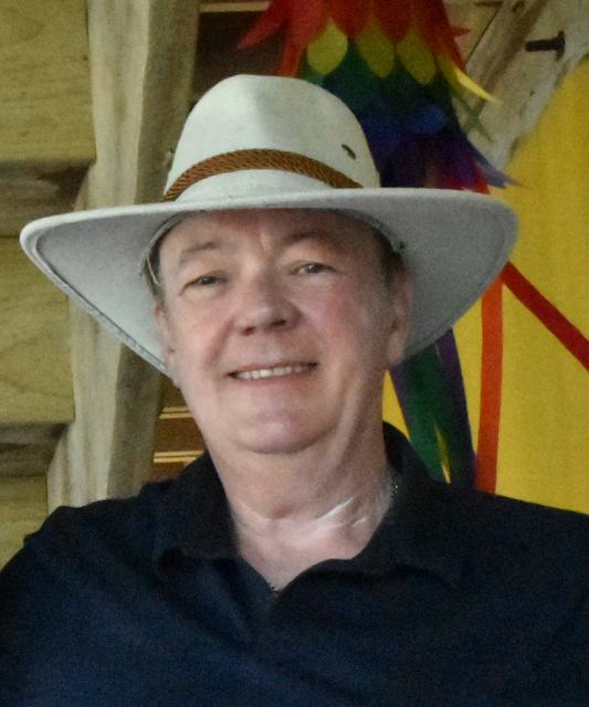 Closeup picture of Barry Alder